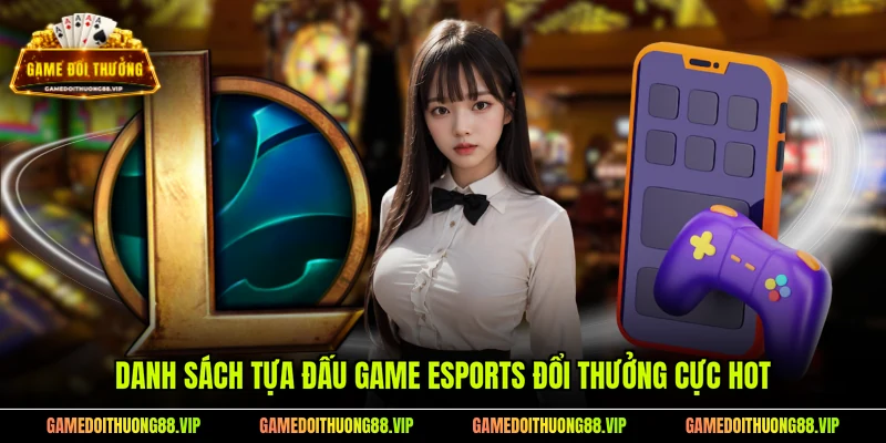 Danh sách tựa đấu game Esports đổi thưởng cực hot