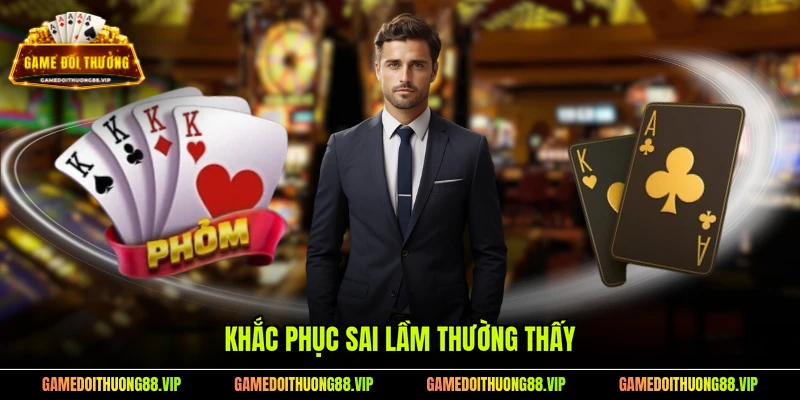 Khắc phục sai lầm thường thấy