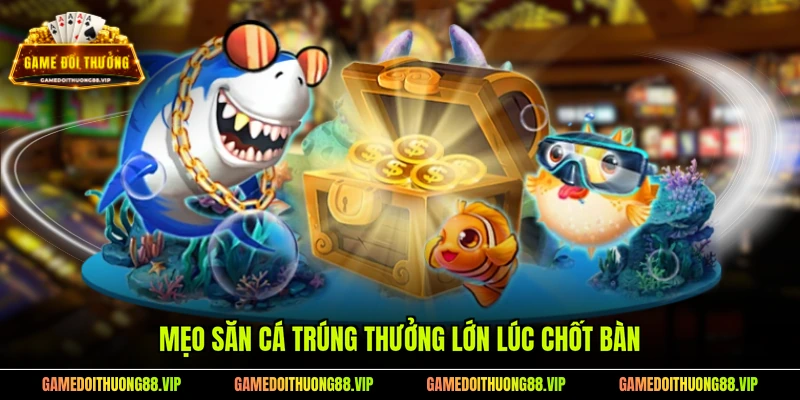 Mẹo săn cá trúng thưởng lớn lúc chốt bàn