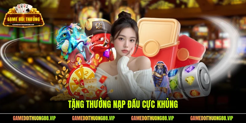 Tặng thưởng nạp đầu cực khủng
